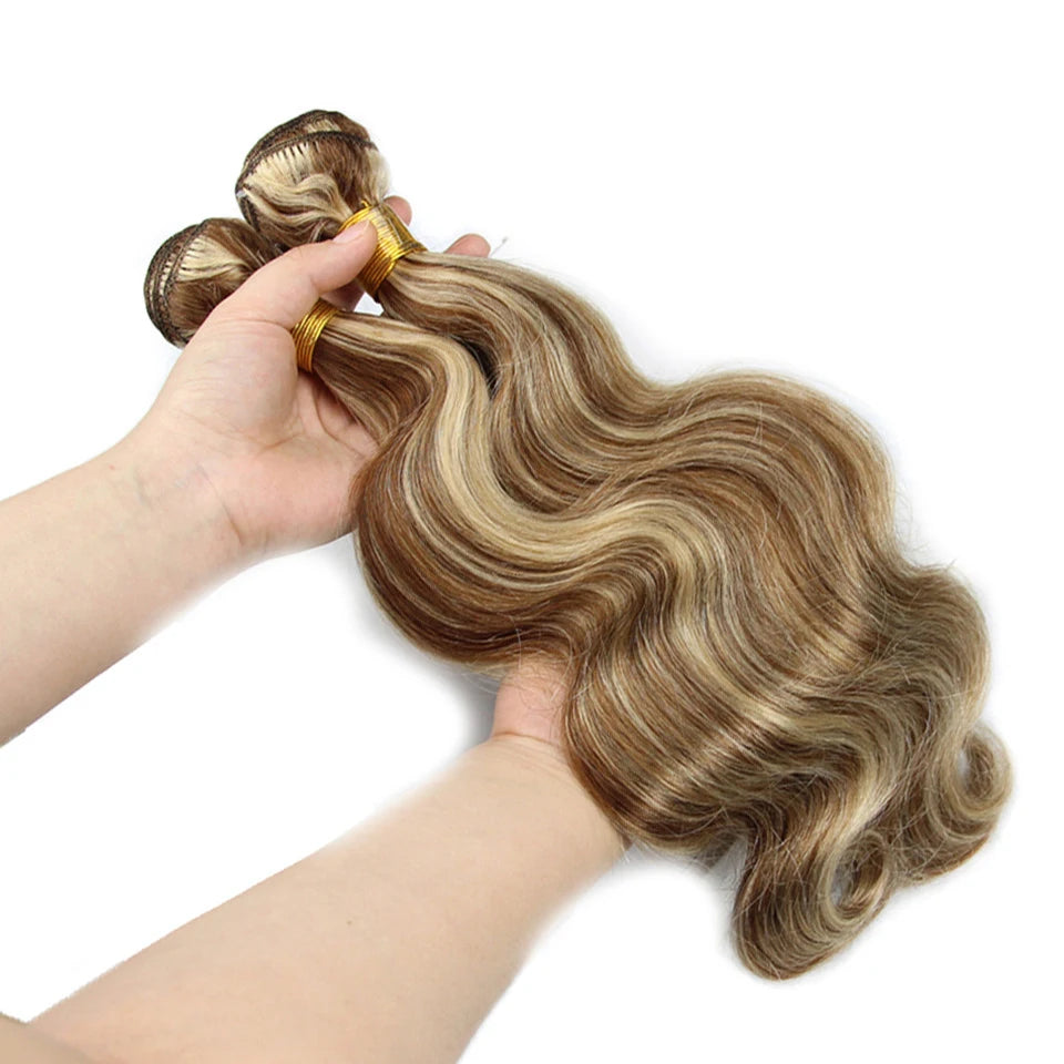 Ash Blonde Wave Bundle