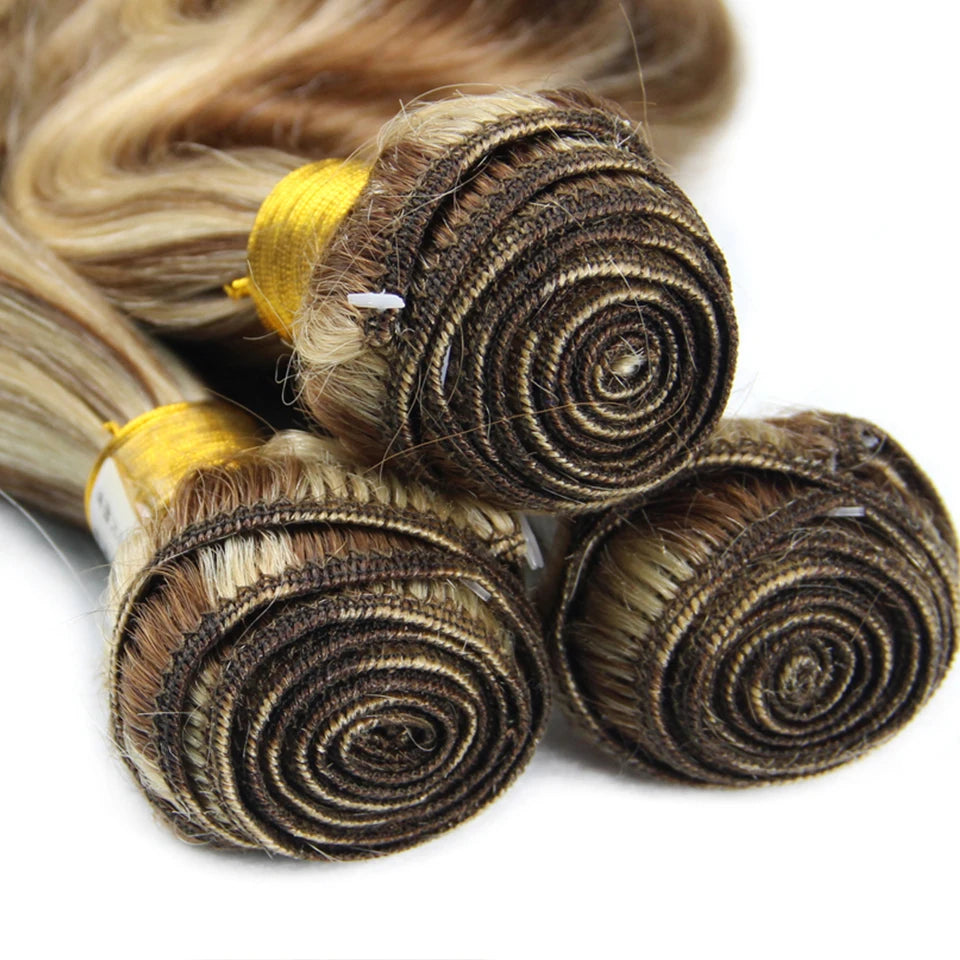 Ash Blonde Wave Bundle